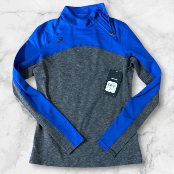Asics Tops - Asics MotionDry Women’s Blue Athletic Top